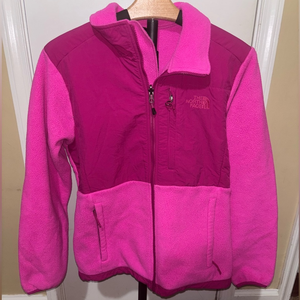 The North Face Two-Tone Pink Fleece Jacket